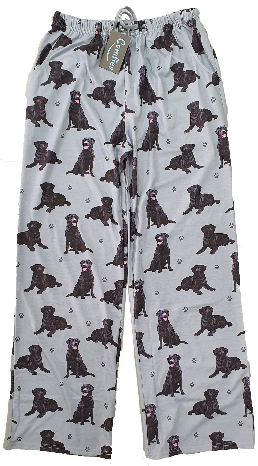 Labrador (Black) Pajama Pants - Unisex  (Fabric Colors Vary)