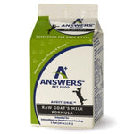 Frozen Goats Milk for Dogs & Cats by Answers - No Shipping