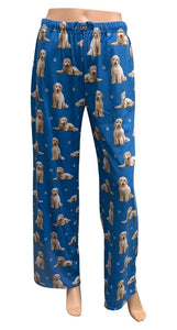 Goldendoodle Pajama Bottoms - Unisex  (Fabric Colors Vary)