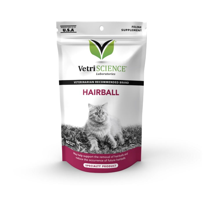 Cat Hairball Control Supplement by Vetriscience