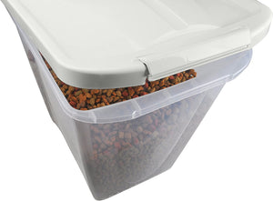 Pet Food Container with Wheels (25 lb)