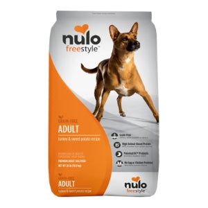 FreeStyle Turkey & Sweet Potato recipe Dog Food by Nulo (No Shipping)
