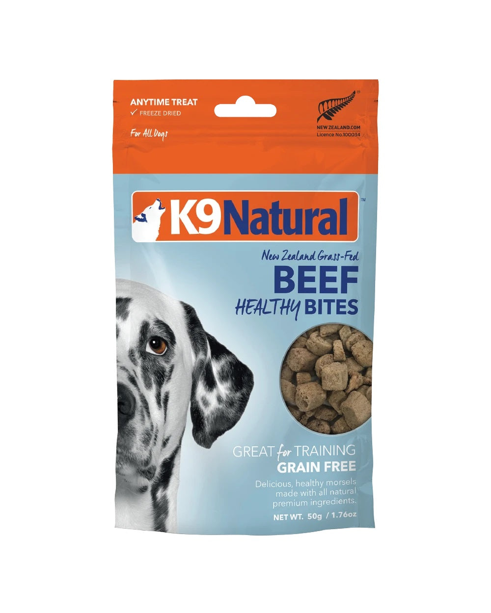 Beef & Organs Healthy Bites Freeze Dried Dog Treats by K9 Natural