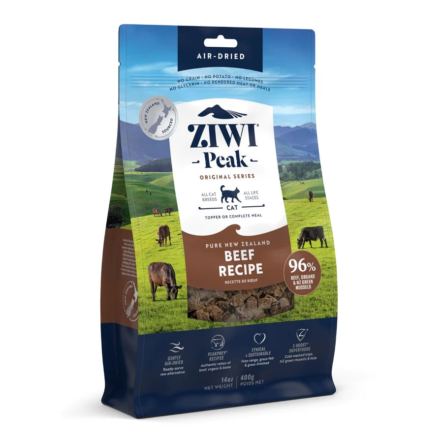 Ziwi Peak Air-Dried Cat Food Beef Recipe