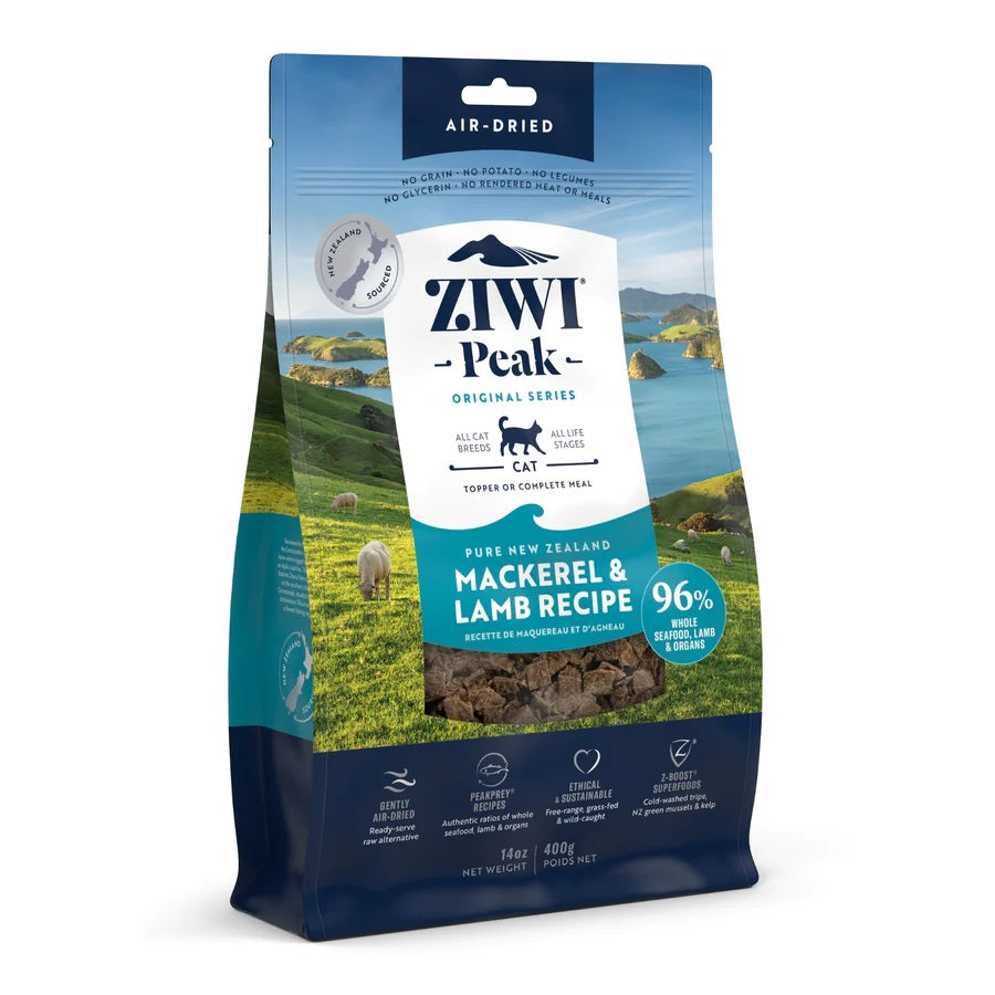 Ziwi Peak Air-Dried Cat Food Mackerel & Lamb Recipe