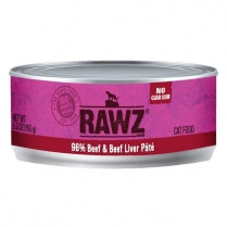 Beef Pate Canned Cat Food by Rawz 5.5oz