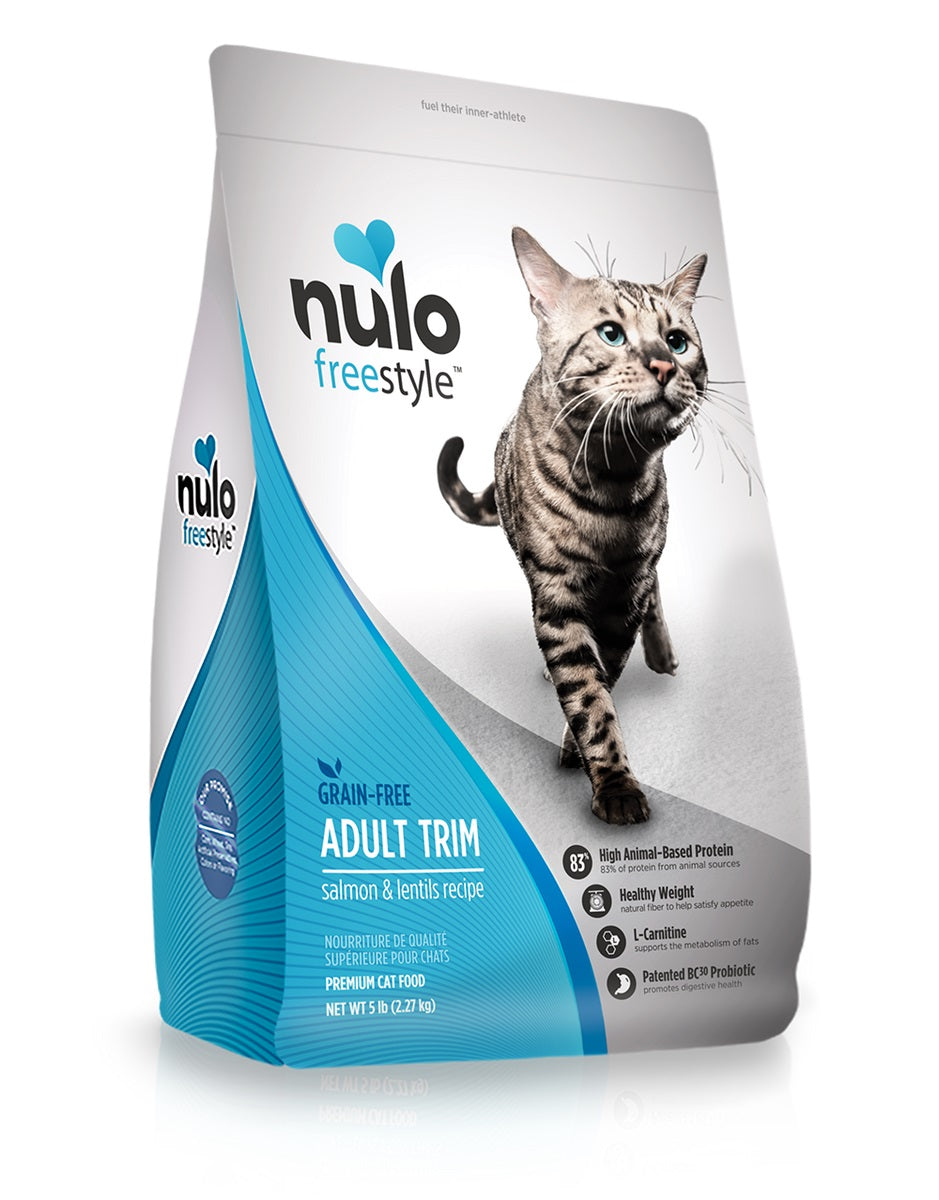 FreeStyle High-Protein Kibble Trim Salmon & Lentils recipe for Cats by Nulo