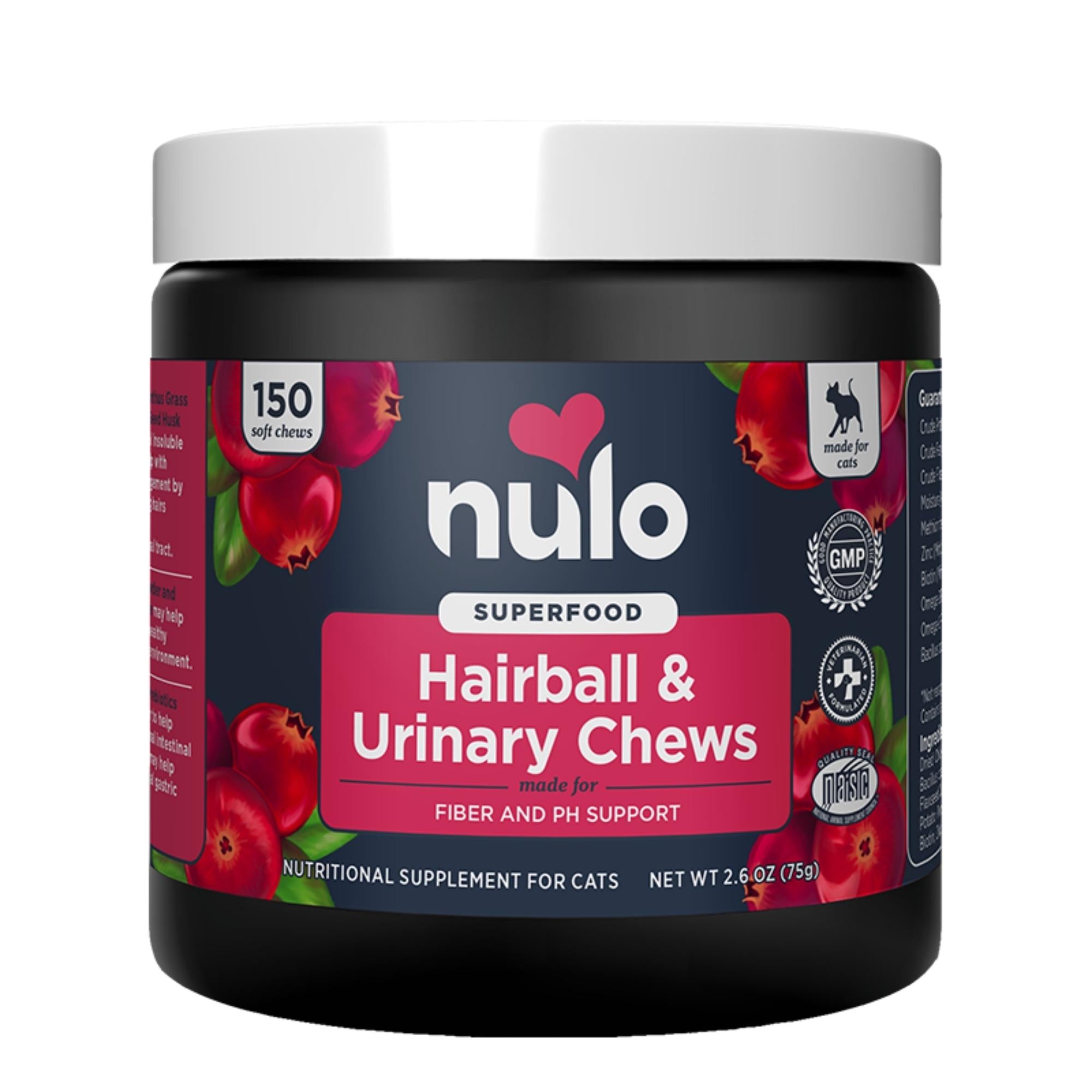 Cat Supplement Soft Chew Hairball & Urinary by Nulo