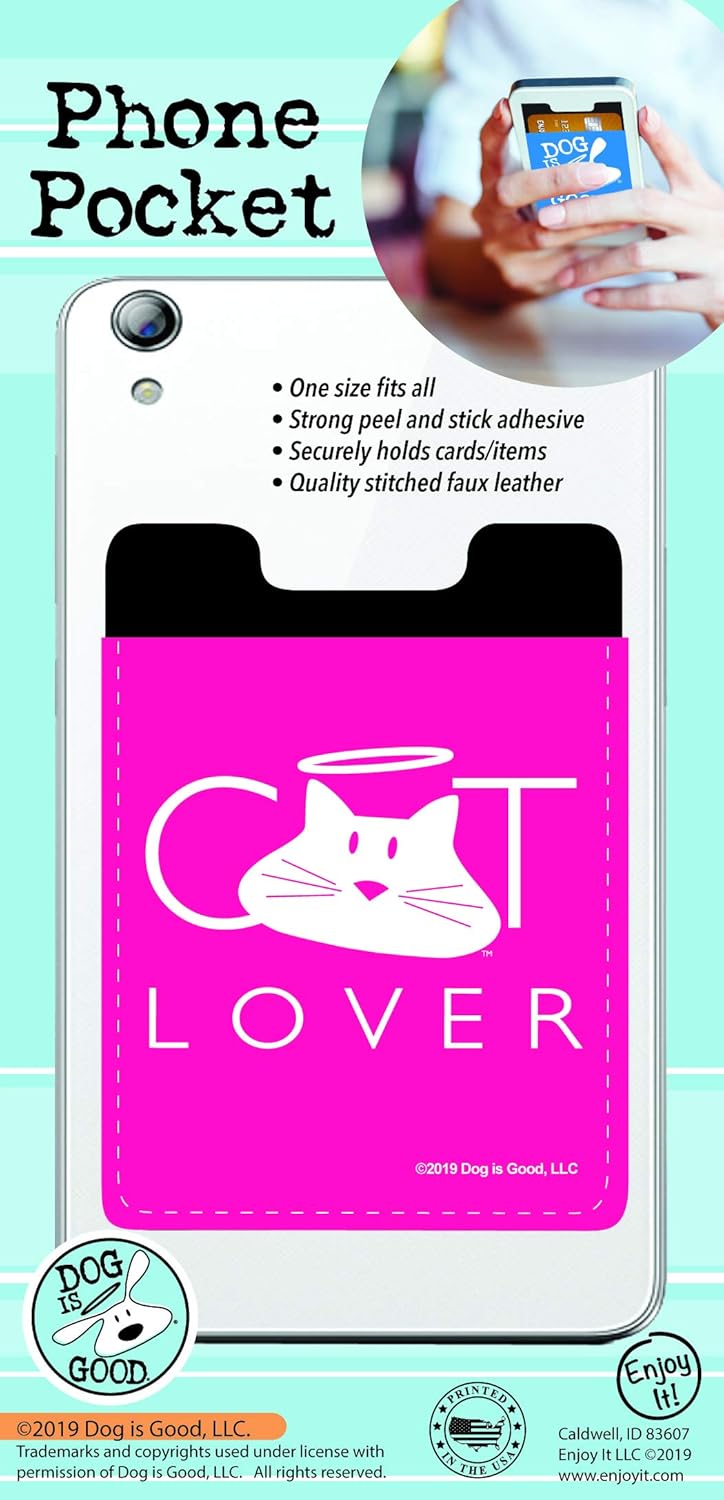 Phone Pocket - Cat Lover
