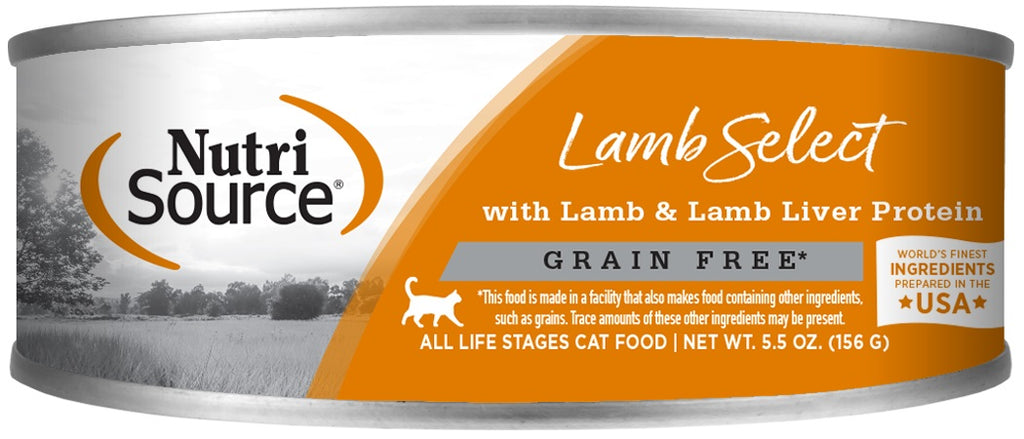 Lamb Select Wet Cat Food, 5.5oz