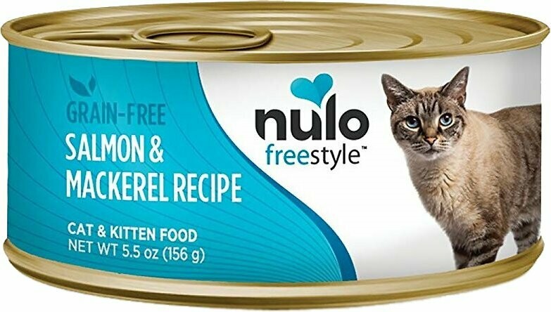 Salmon & Mackerel Freestyle Pate Grain Free Wet Cat food, 5.5oz