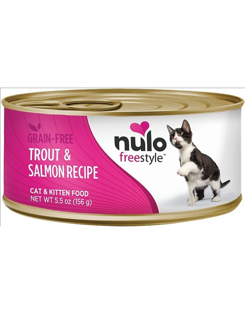 Trout & Salmon Freestyle Pate Wet Cat food 5.5oz