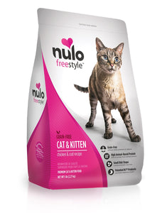 FreeStyle High-Protein Kibble Chicken & Cod recipe by Nulo