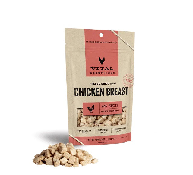 Chicken Breast Dog Treats by Vital Essentials -Freeze Dried
