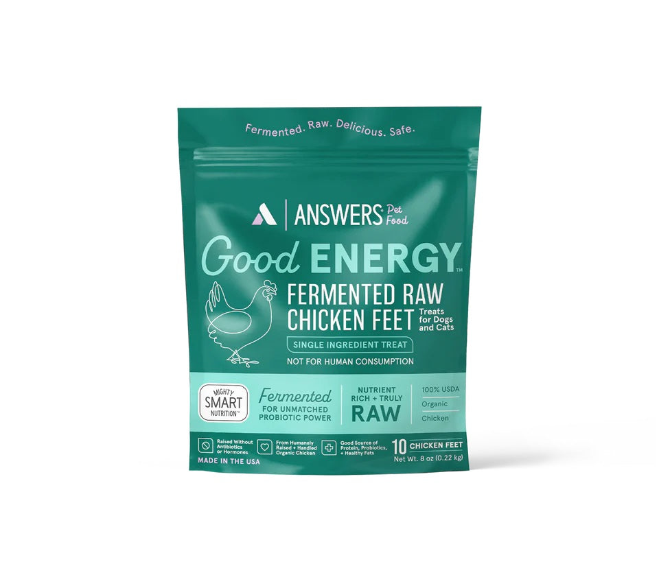 Fermented Frozen Chicken Feet for Dogs & Cats   (No Shipping)