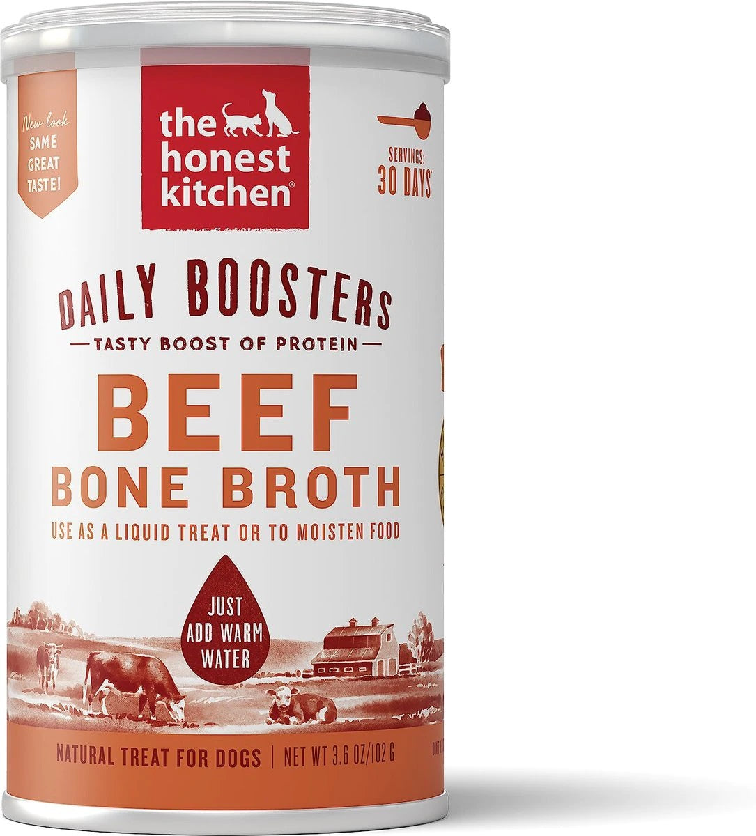 Daily Boosters Beef Bone Broth with Turmeric for Dogs