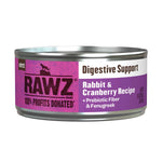 Rabbit & Cranberry Pate Cat Food by Rawz, 5.5oz - Digestive Support