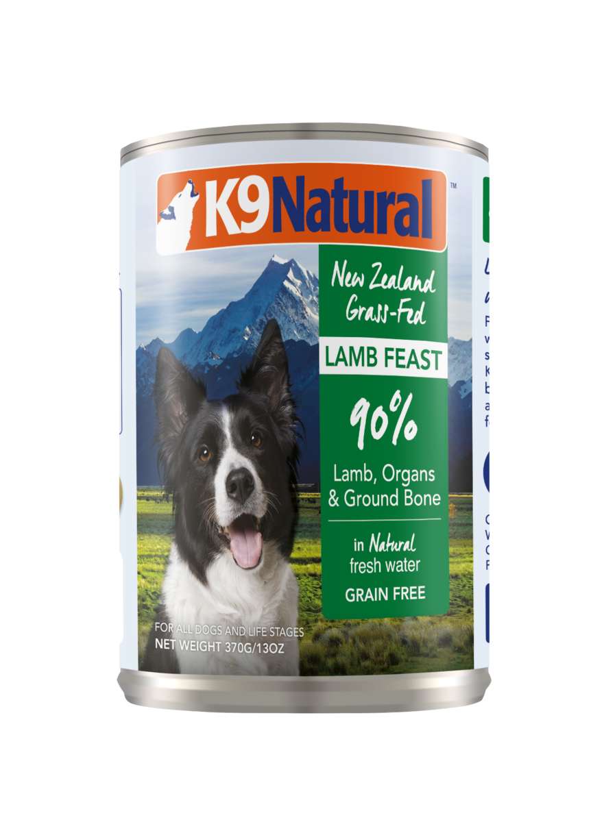 Lamb Canned Wet Dog Food by K9 Naturals
