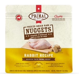 Freeze Dried Rabbit Dog Food by Primal