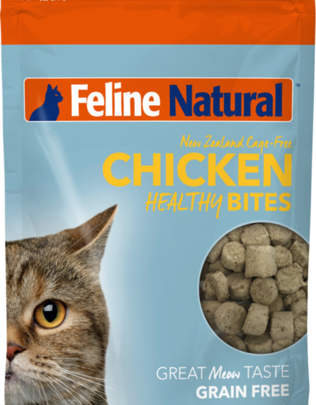 Chicken Healthy Bites Cat Treats by Feline Naturals, 1.76oz