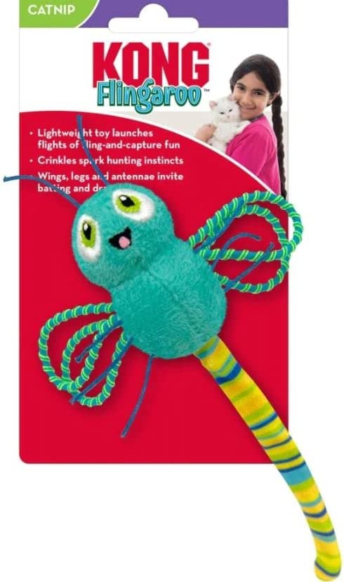 Flingaroo Dragonfly Cat Toy  by Kong