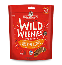 Wild Weenies Grass Fed Beef Dog Treats