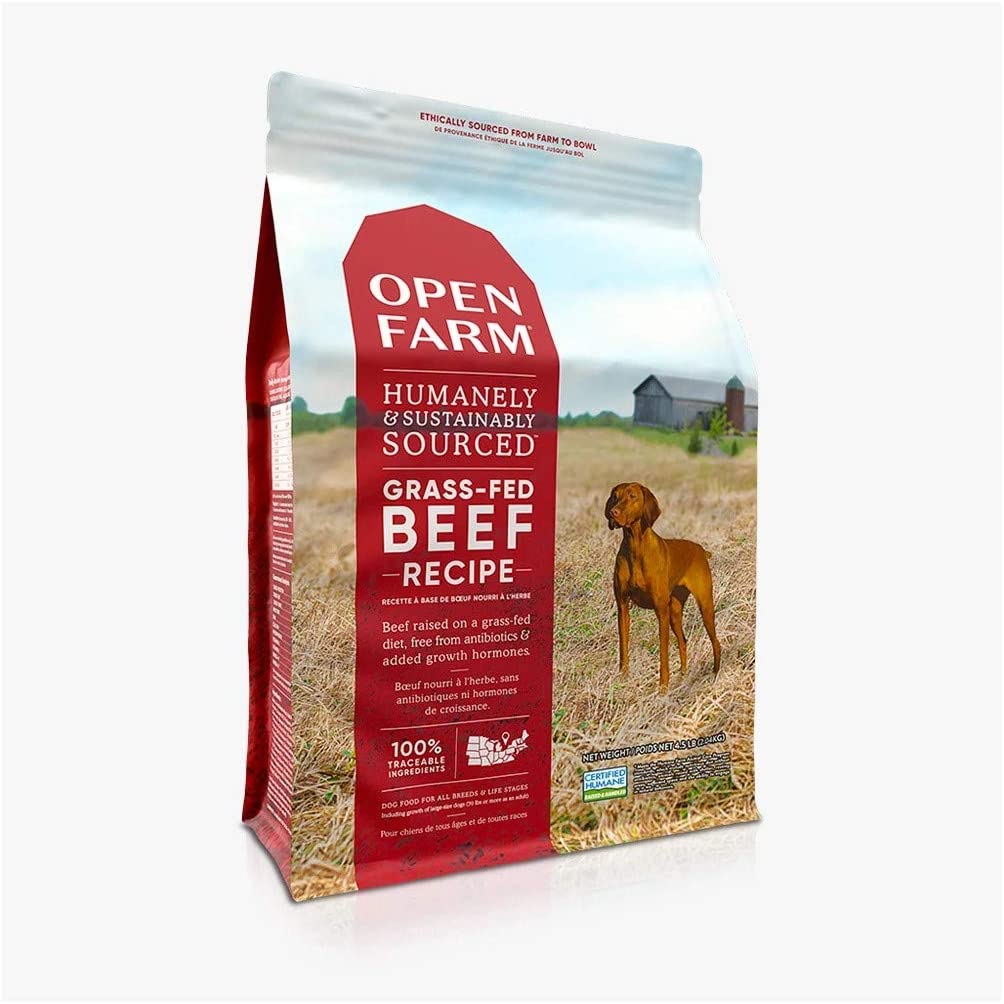 Grass-Fed Beef Dog Kibble by Open Farm
