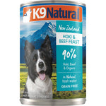 Hoki & Beef Canned Wet Dog Food by  K9 Naturals