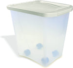 Pet Food Container with Wheels (25 lb)