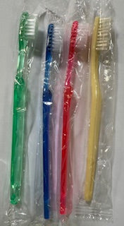 Dog or Cat Dental Colored Toothbrush - Soft Bristles
