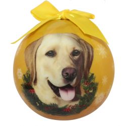 Labrador (Yellow) Christmas Ornament