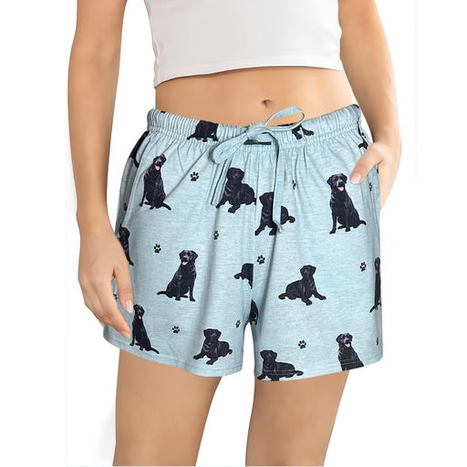 Labrador (Black) Pajama Shorts -Soft! – The Pet Shop