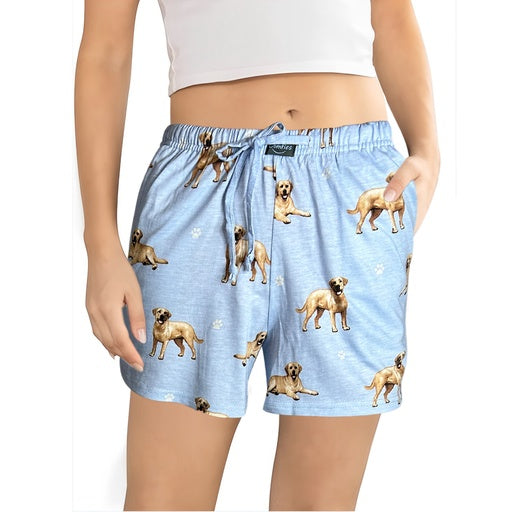 Labrador (Yellow) Pajama Shorts - Soft!