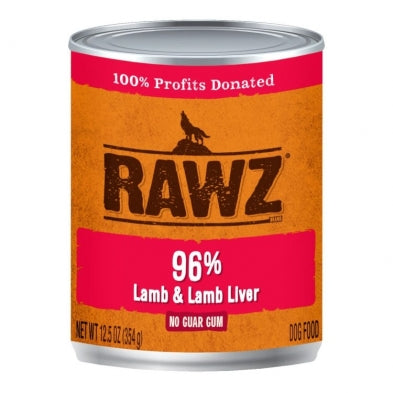 Lamb & Lamb Liver Wet Dog Food by Rawz