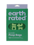 Easy-Tie Handle Poop Bags- Lavender, 120 Bags