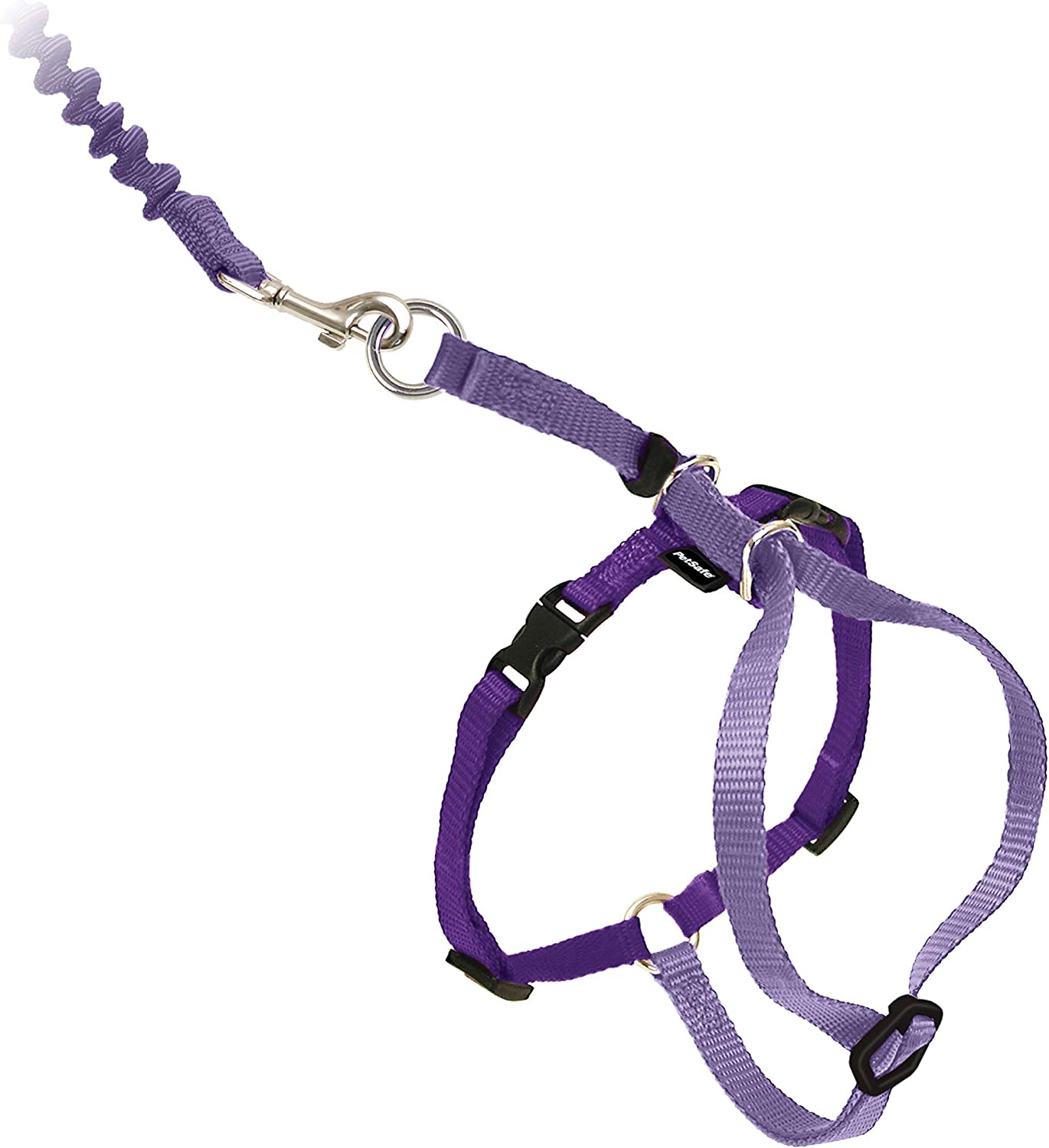 Harness & Bungee Leash for Cats (Lilac/Deep Purple)