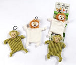 Mini Flying Hemp Monkey and Lion Dog Toys by Petique