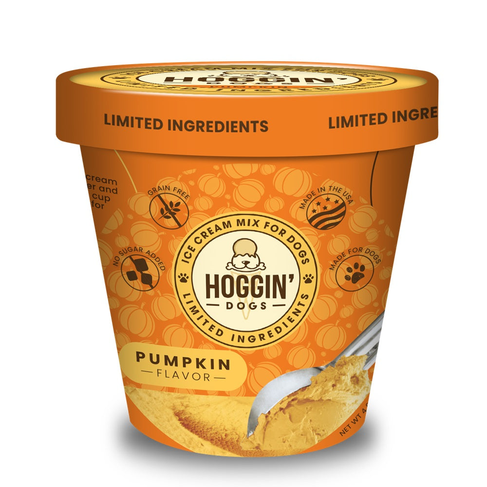 Pumpkin Hoggin' Dogs Ice Cream Mix