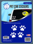Pet Paws Car Sticker by Enjoy it!