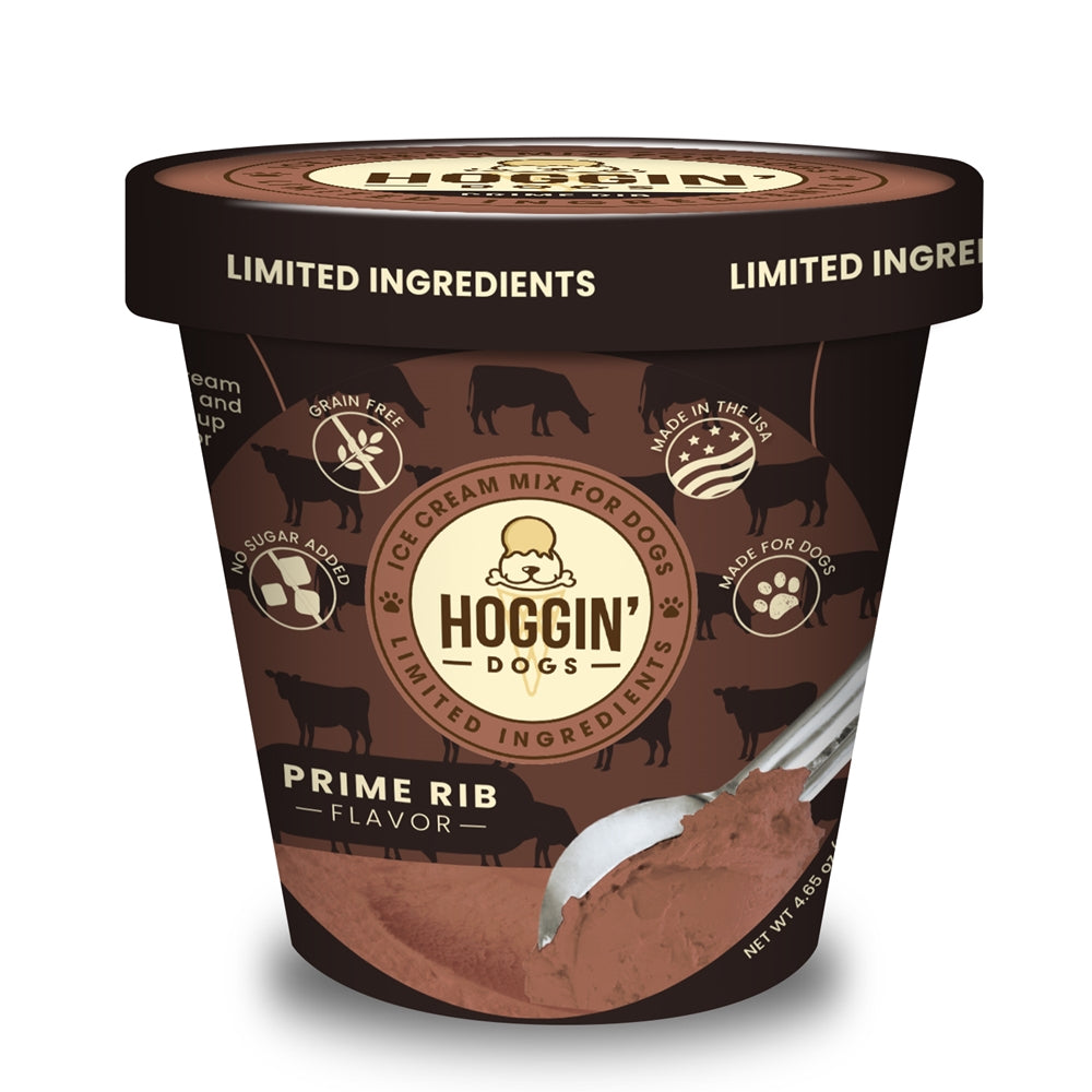 Ice Cream Mix for Dogs - Prime Rib Flavor Hoggin' Dogs