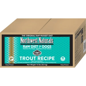 Trout Raw Dog Food by Northwest Naturals -  No Shipping