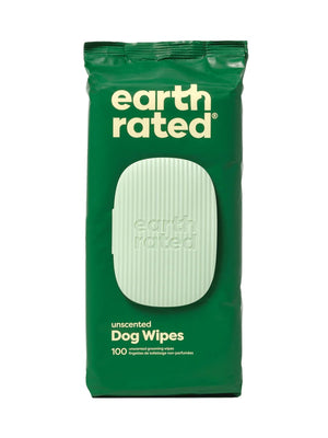 Plant-Based Dog Grooming Wipes by Earth Rated