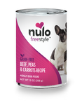 FreeStyle Beef, Peas & Carrots recipe Wet Dog Food by Nulo, 13oz