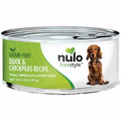 FreeStyle Small Breed Duck & Chickpeas recipe Wet Dog Food by Nulo, 5.5oz