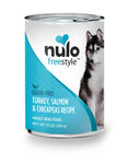 FreeStyle Turkey, Salmon & Chickpeas recipe Wet Dog Food by Nulo, 13oz