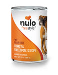 FreeStyle Turkey & Sweet Potato recipe Wet Dog Food by Nulo, 13oz