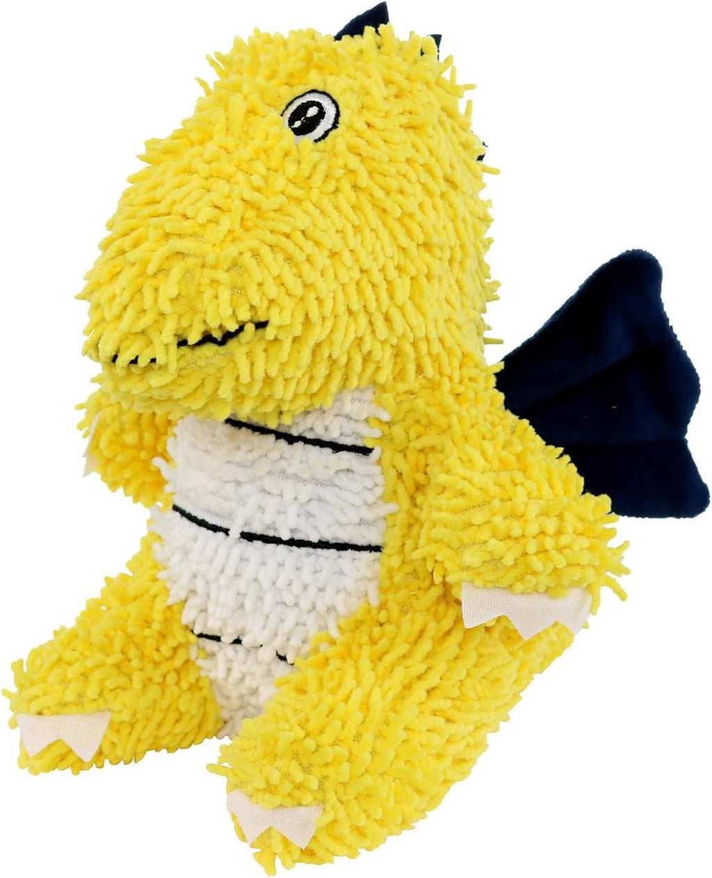Microfiber Ball Yellow Dragon Dog Toy