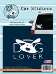 Dog Lover Car Sticker by Enjoy it!
