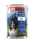 Beef Canned Wet Dog Food by K9 Naturals