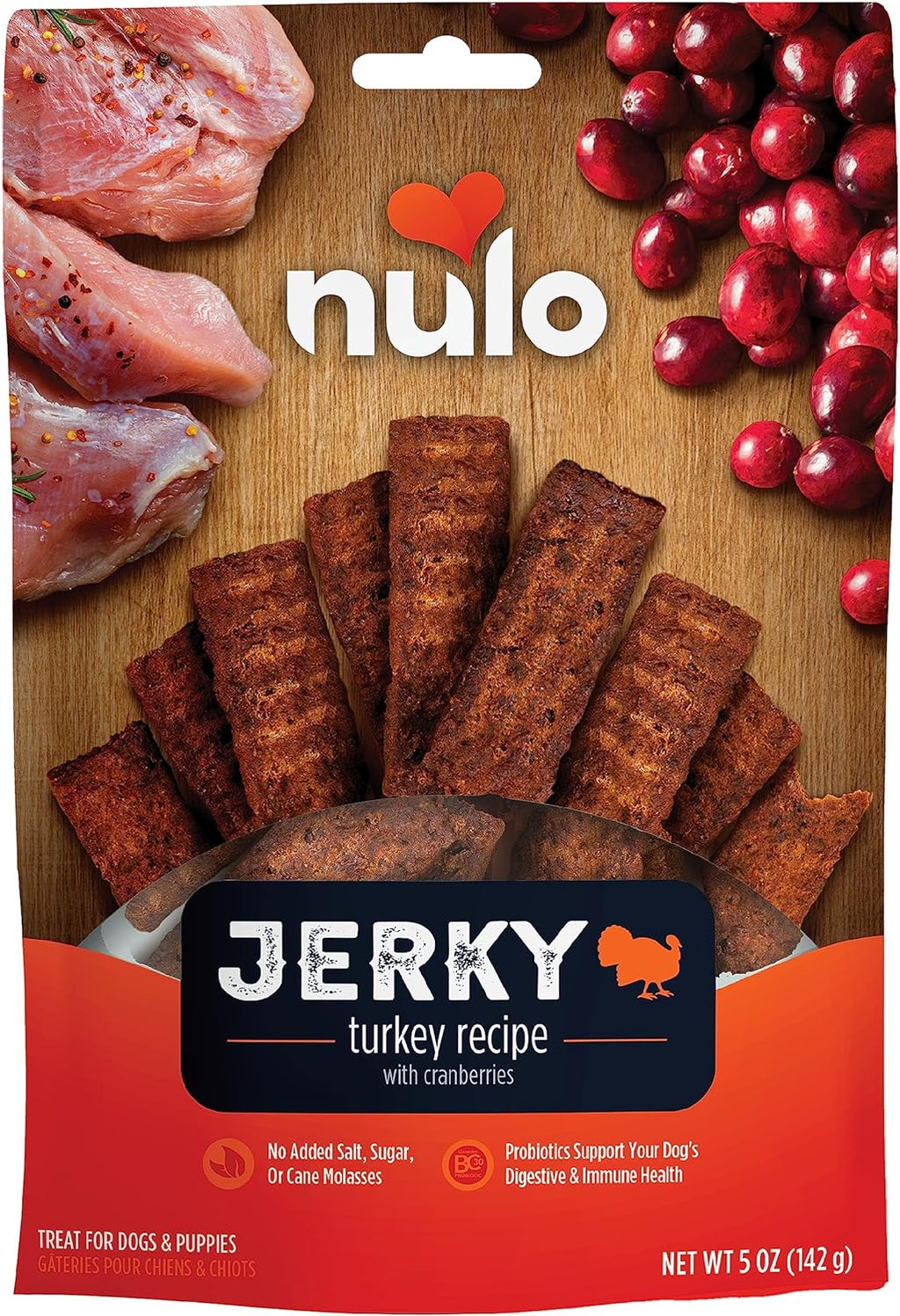 Turkey FreeStyle Jerky Strips by Nulo